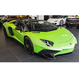 AUTOart Lamborghini Aventador SVJ Roadster - Green 1:18 model car