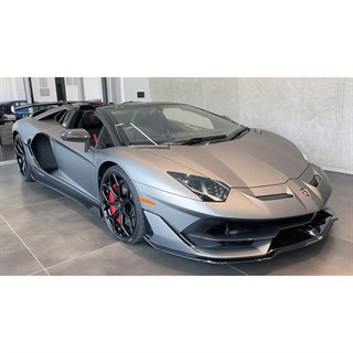AUTOart Lamborghini Aventador SVJ Roadster - Metallic Grey 1:18 model car