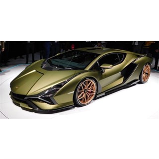 AUTOart Lamborghini Sian FKP37 2020 - Matt Green 1:18 model car
