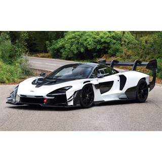 AUTOart McLaren Senna GTR - Silica White 1:18 model car