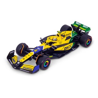 Burago McLaren MCL38 - 2024 Monaco Grand Prix - #4 L. Norris 1:43 model car