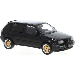 IXO Volkswagen Golf III Custom 1993 - Black 1:43 model car