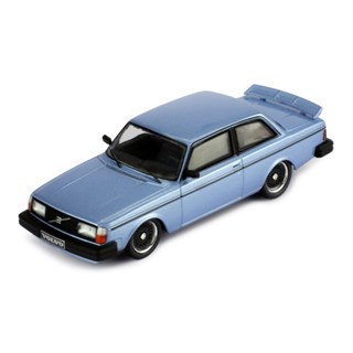 IXO Volvo 240 Turbo Custom 1980 - Metallic Light Blue 1:43 model car