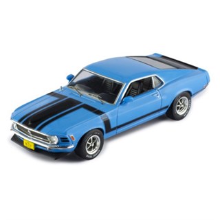 IXO Ford Mustang Boss 302 1970 - Blue 1:43 model car