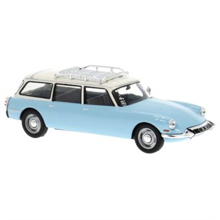 IXO Citroen ID19 Break 1960 - Blue/White 1:43 model car
