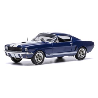 IXO Ford Mustang Shelby GT350 1965 - Blue/White 1:43 model car
