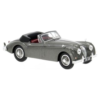 IXO Jaguar XK140 Cabriolet 1956 - Dark Grey 1:43 model car