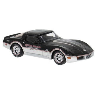 IXO Chevrolet Corvette C3 1980 - Black/Silver 1:43 model car