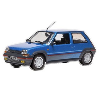 IXO Renault 5 GT Turbo 1985 - Blue 1:43 model car