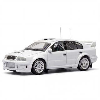 IXO Skoda Octavia WRC 2001 - White 1:43 model car