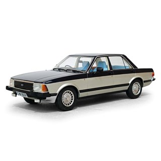 Cult Ford Granada 2.8 Ghia Sapphire - Blue/Silver 1:18 model car