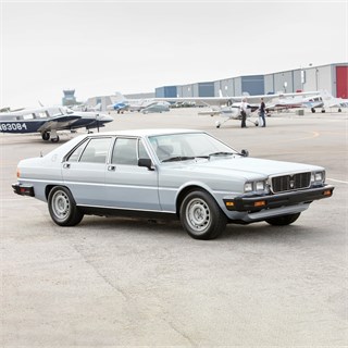 Cult Maserati Quattroporte III 1979-1985 - Silver 1:18 model car