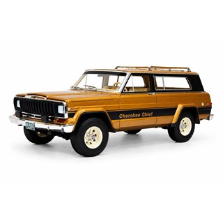 Cult Jeep Cherokee Chief (SJ) 1980-1983 - Brown Metallic 1:18 model car