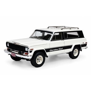 Cult Jeep Cherokee Chief (SJ) 1980-1983 - White 1:18 model car