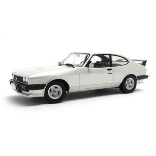 Cult Ford Capri 2.8 Turbo 1981 - Silver Metallic 1:18 model car