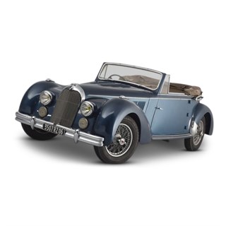 Esval Talbot Lago T26 Record Cabriolet 1948-1950 - Top Down - Two-Tone Blue 1:43 model car