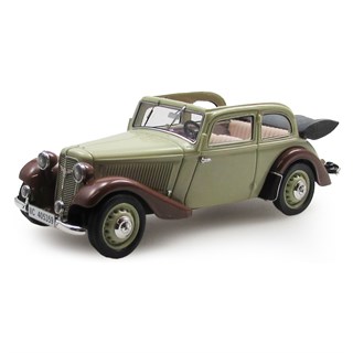 Esval Adler Trumpf Junior Cabrio-Limousine 1937-1941 - Top Down - Beige 1:43 model car