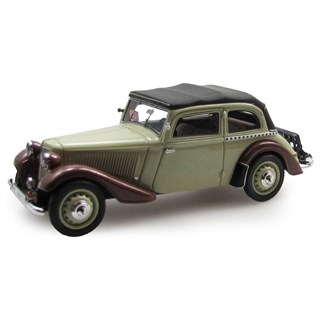 Esval Adler Trumpf Junior Cabrio-Limousine 1937-1941 - Top Up - Beige 1:43 model car