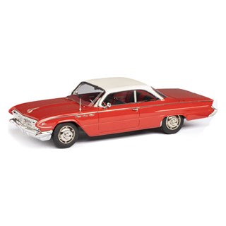 Esval Buick LeSabre 2-Door Coupe 1961 - Red/White 1:43 model car