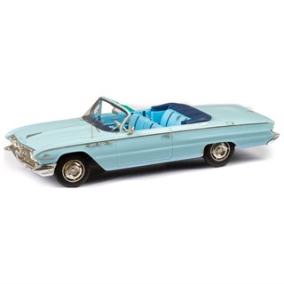 Esval Buick LeSabre 2-Door Cabriolet 1961 - Top Down - Blue 1:43 model car