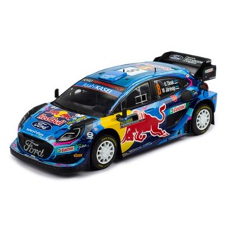 IXO Ford Puma Rally1 - 1st 2023 Rally Sweden - #8 O. Tanak 1:18 model car
