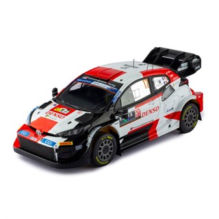 IXO Toyota GR Yaris Rally1 - 1st 2023 Safari Rally - #17 S. Ogier 1:18 model car