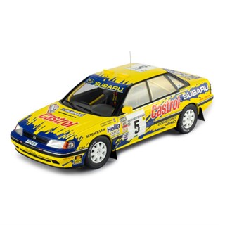 IXO Subaru Legacy RS - 1992 Rally New Zealand - #5 P. Bourne 1:18 model car