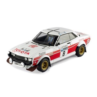 IXO Toyota Celica 2000 GT - 1977 RAC Rally - #8 H. Mikkola 1:18 model car