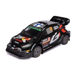 IXO Toyota GR Yaris Rally1 - 1st 2024 Safari Rally - #69 K. Rovanpera 1:18 model car