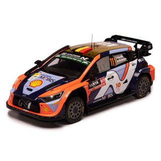 IXO Hyundai i20 N Rally1 - 2024 Safari Rally - #11 T. Neuville 1:18 model car