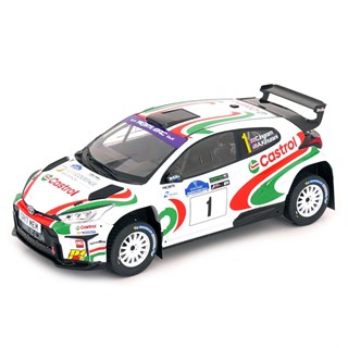 IXO Toyota GR Yaris Rally2 - 1st 2024 Grampian Forest Rally - #1 Chris Ingram 1:18 model car