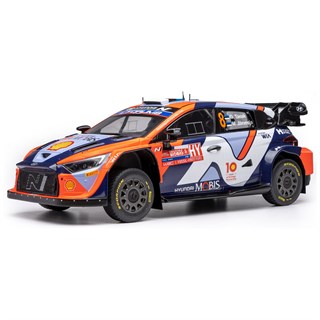 IXO Hyundai i20 N Rally1 - 2024 Rally Chile - #8 Ott Tanak 1:18 model car