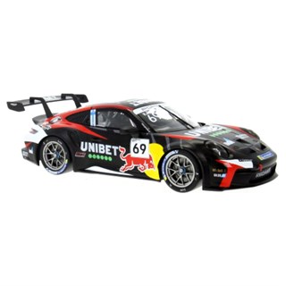 IXO Porsche 911 GT3 Cup - 1st 2024 Zolder Porsche Carrera Cup Benelux - #69 Kalle Rovanpera 1:18 model car