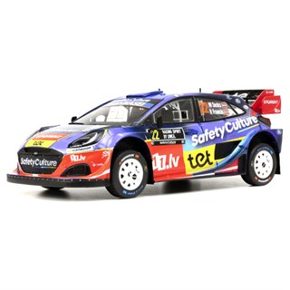 IXO Ford Puma Rally1 - 2025 Rally Sweden - #22 Martins Sesks 1:18 model car