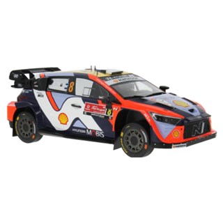 IXO Hyundai i20 N Rally1 - 2025 Rally Portugal - #8 Ott Tanak 1:18 model car
