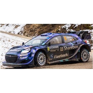IXO Ford Puma Rally1 - 2026 Monte Carlo Rally - #13 Gregoire Munster 1:18 model car