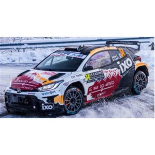 IXO Toyota GR Yaris Rally2 - 2026 Monte Carlo Rally - #34 Eliott Delecour 1:18 model car