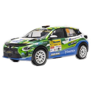 IXO Lancia Ypsilon Rally4 HF - 2025 Barum Rally - #40 Craig Rahill 1:18 model car