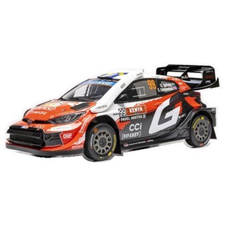 IXO Toyota GR Yaris Rally1 - 2026 Safari Rally - #99 Oliver Solberg 1:18 model car