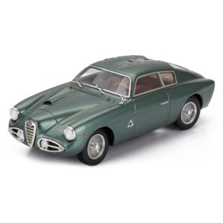 Kess Alfa Romeo 1900C SS Zagato Coupe 1957 - Green Metallic 1:43 model car