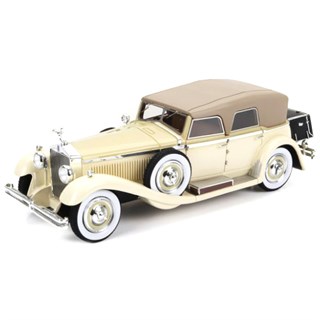Kess Isotta Fraschini 8A SS Castagna 1930 - Roof Closed - Beige 1:43 model car