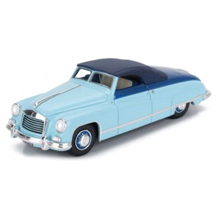 Kess Isotta Fraschini 8C Cabriolet Monterosa Boneschi 1948 - Roof Closed - Blue 1:43 model car