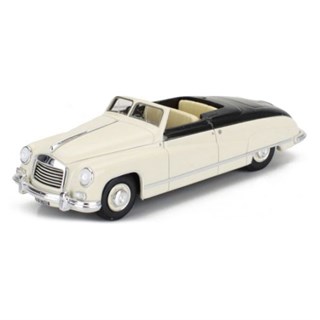 Kess Isotta Fraschini 8C Cabriolet Monterosa Boneschi 1948 - Roof Open - White 1:43 model car