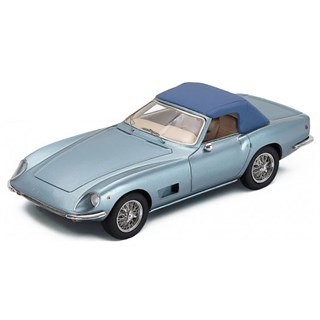 Kess Intermeccanica Italia Spider 1969 - Roof Closed - Light Blue Metallic 1:43 model car