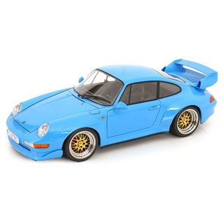 KK Porsche 911 (993) GT2 w. BBS Rims 1996 - Riviera Blue 1:12 model car