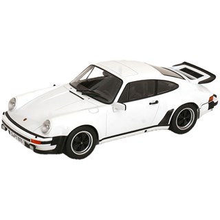 KK Porsche 911 (930) Turbo 3.0 1976 - White 1:18 model car