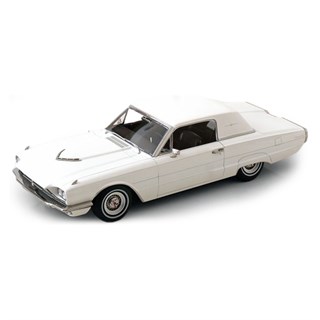 KK Ford Thunderbird Coupe 1966 - White 1:18 model car