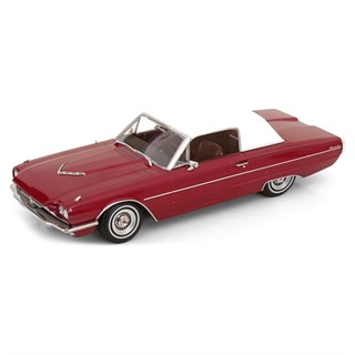 KK Ford Thunderbird Coupe 1966 - Metallic Red 1:18 model car