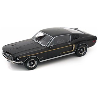 KK Ford Mustang GT Fastback 1968 - Black 1:18 model car