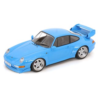 KK Porsche 911 (993) GT2 w. Speedline Rims 1996 - Light Blue 1:18 model car